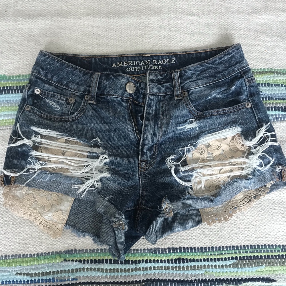 AEO Jean shorts